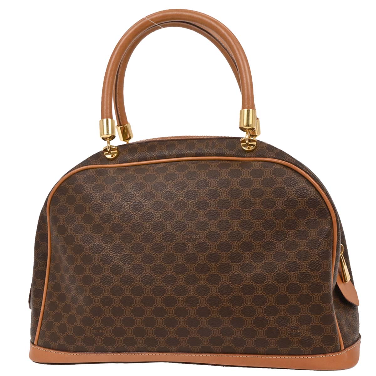 Celine Brown Macadam Handbag