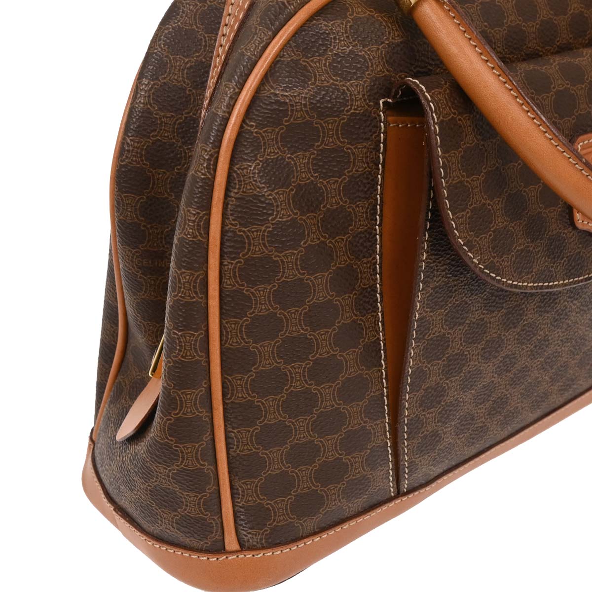 Celine Brown Macadam Handbag