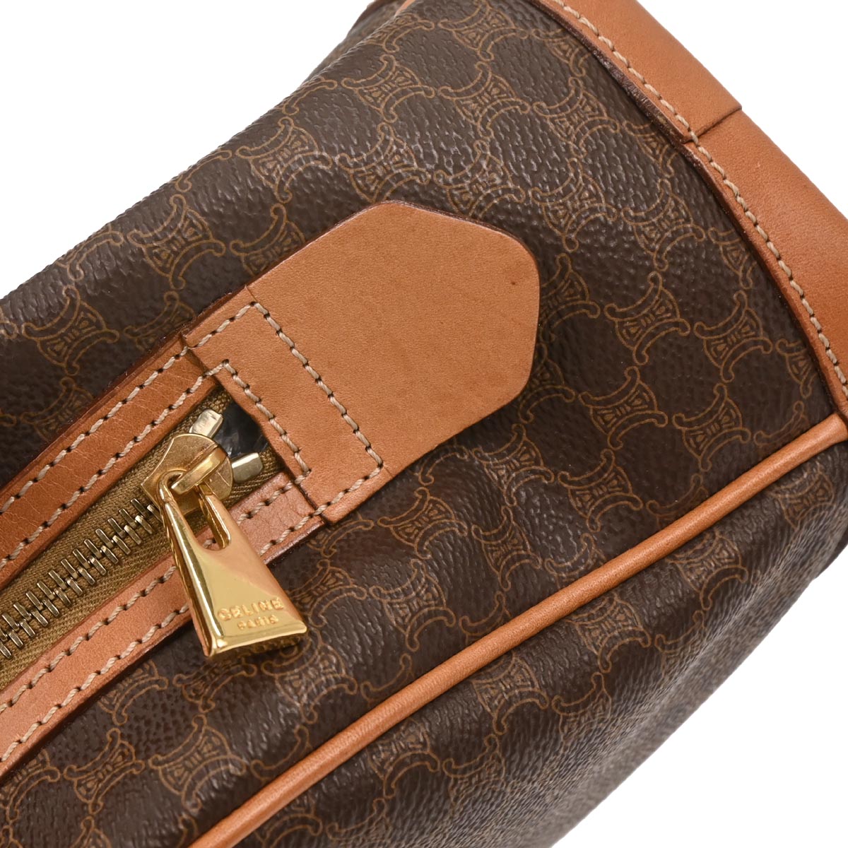 Celine Brown Macadam Handbag