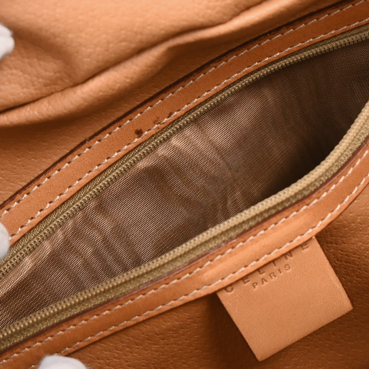 Celine Brown Macadam Handbag