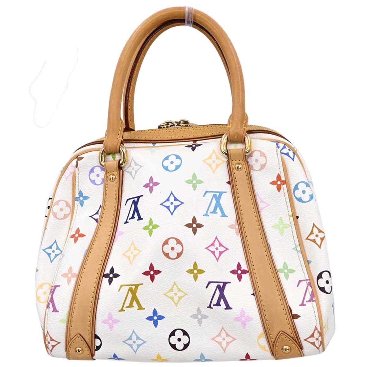 Louis Vuitton 2007 White Monogram Multicolor Priscilla Handbag M40096