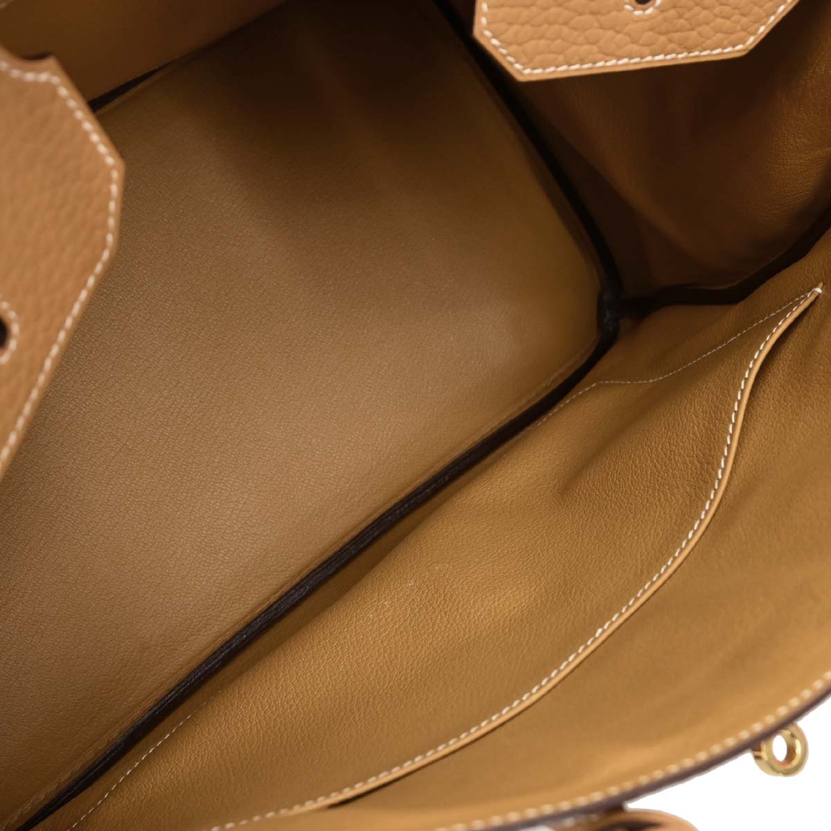 Hermes 2006 Natural Sable Fjord Birkin 35 Handbag