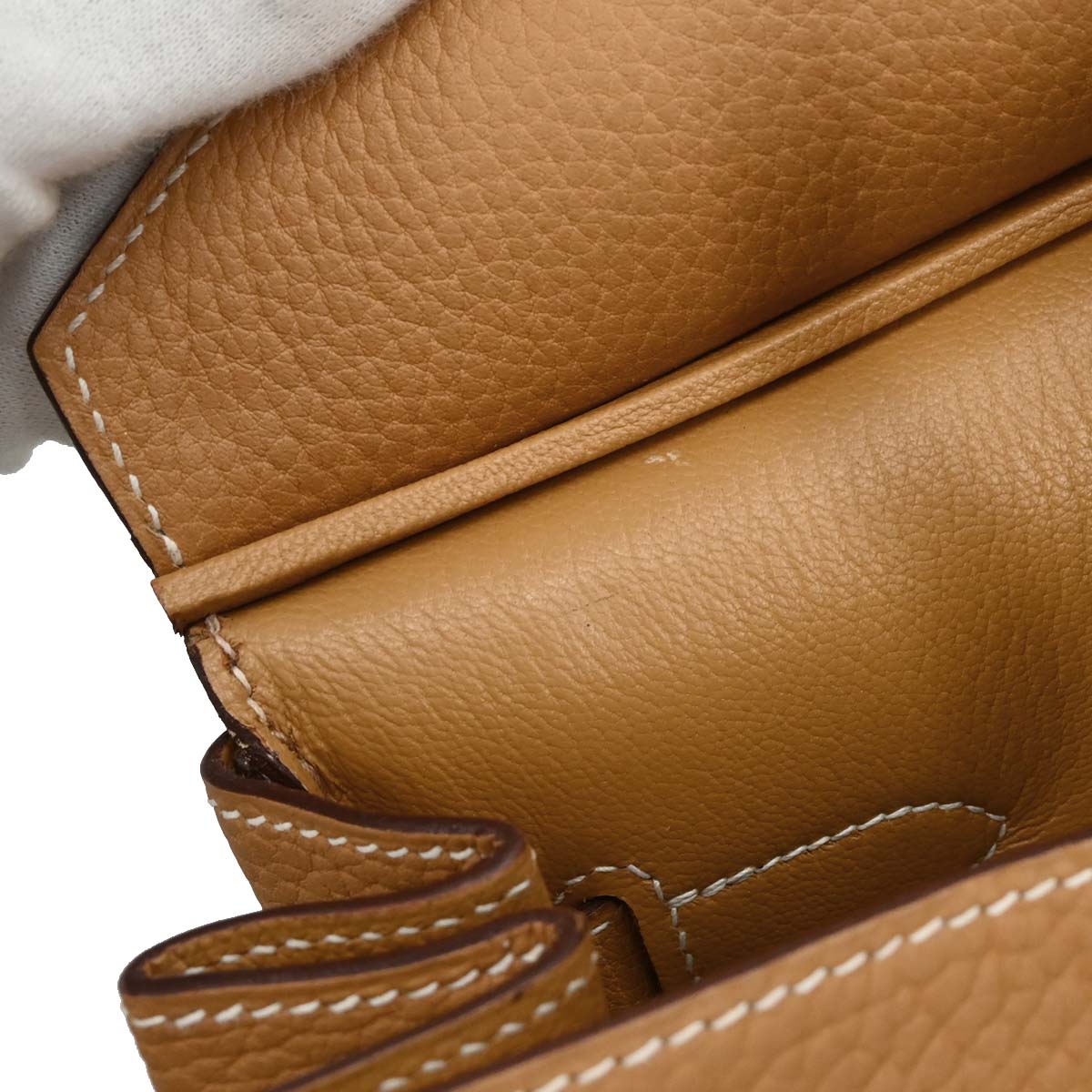 Hermes 2006 Natural Sable Fjord Birkin 35 Handbag