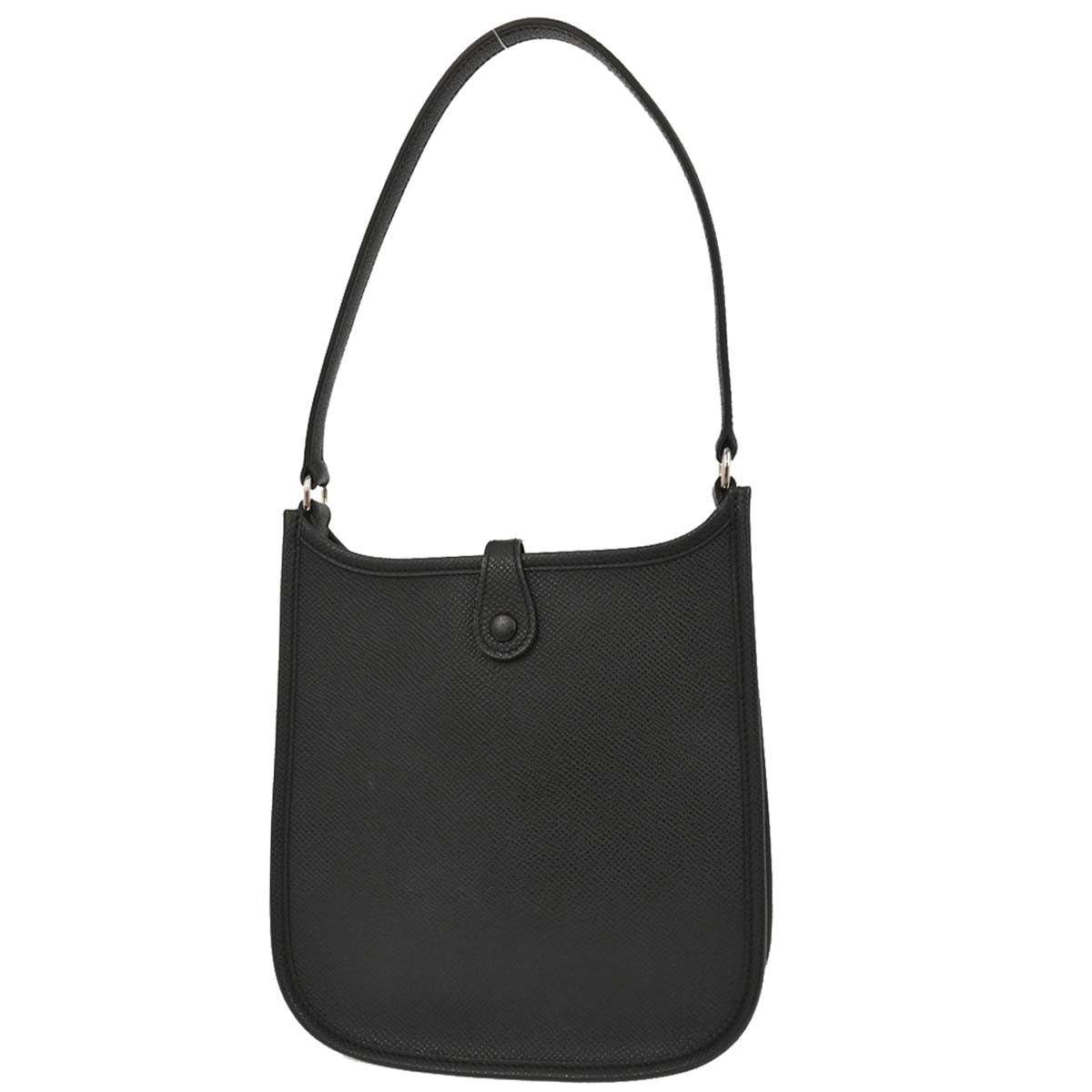 Hermes 2005 Black Epsom Evelyne TPM Handbag