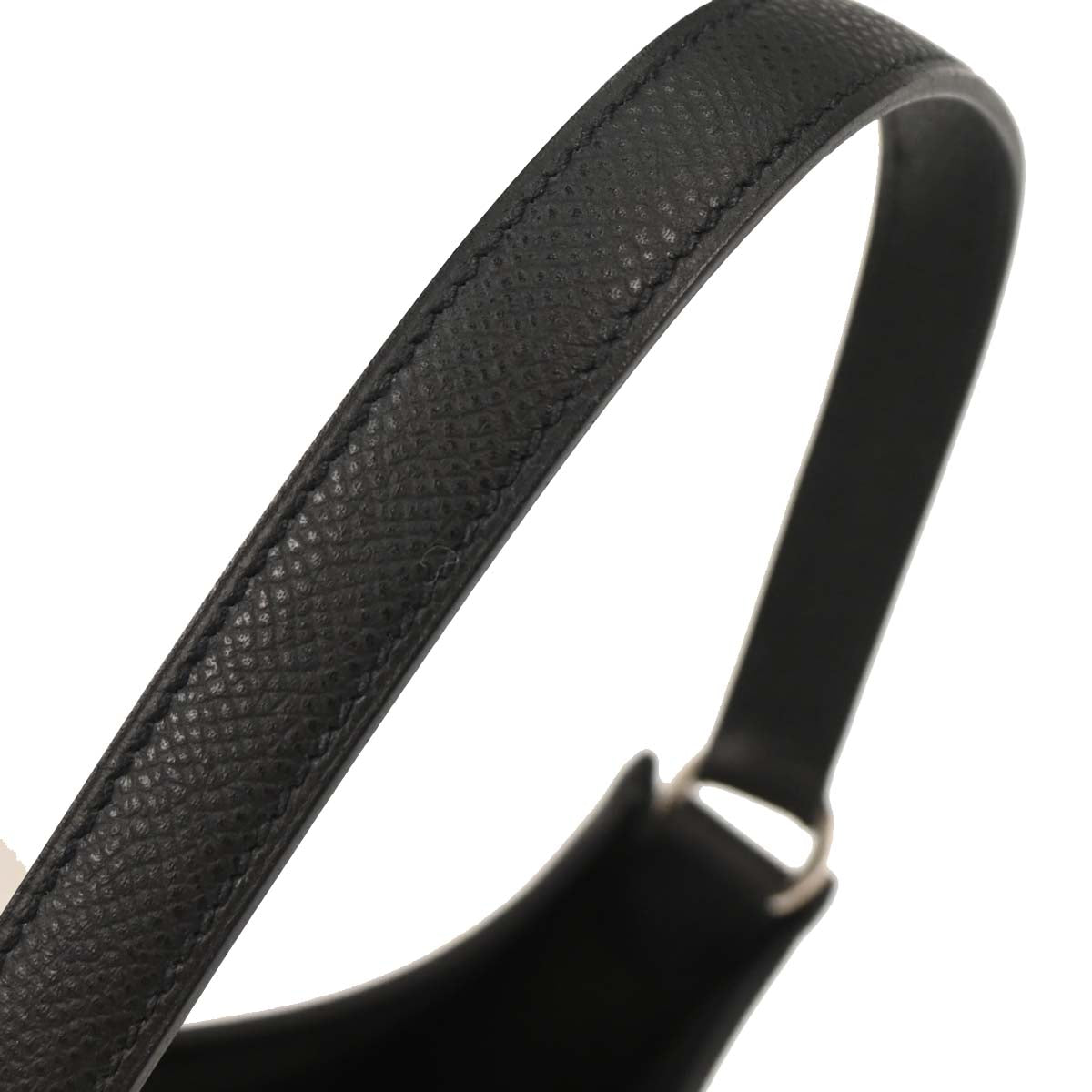 Hermes 2005 Black Epsom Evelyne TPM Handbag