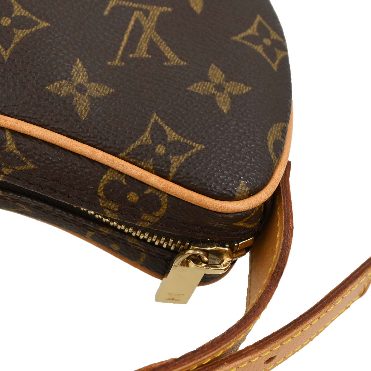 Louis Vuitton 2003 Monogram Pochette Croissant Handbag M51510