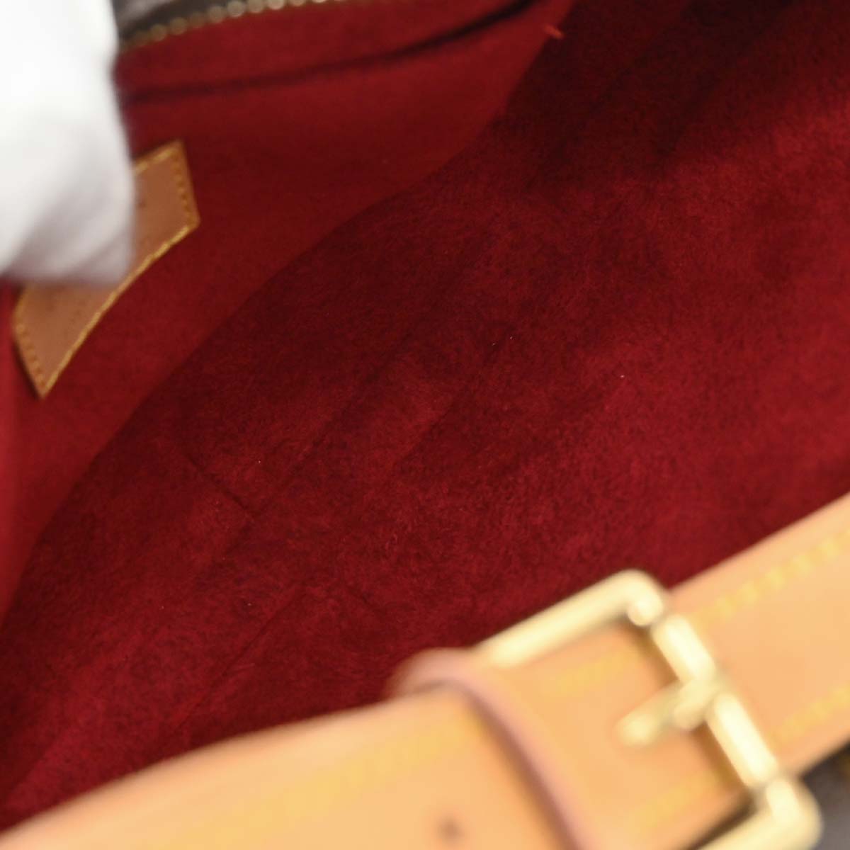 Louis Vuitton 2003 Monogram Pochette Croissant Handbag M51510