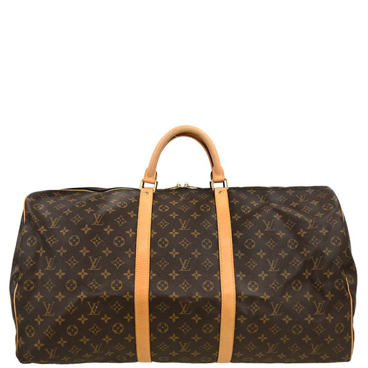 Louis Vuitton 2000 Monogram Keepall 60 Duffle Handbag M41422