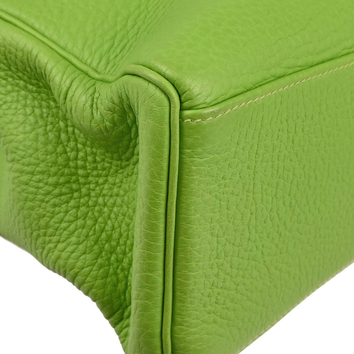 Hermes 2004 Apple Green Taurillon Clemence Kelly A Dos GM Backpack