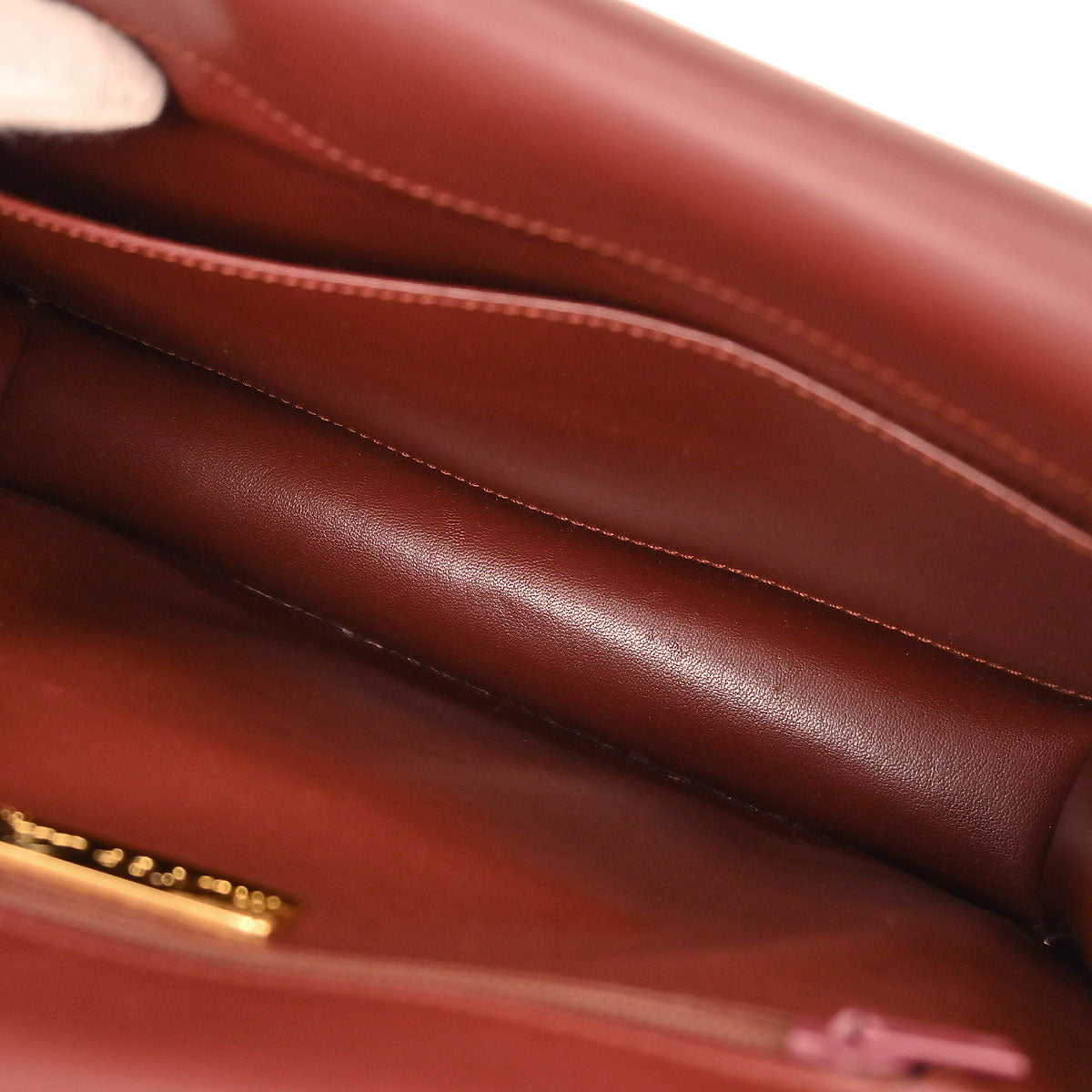 Cartier Bordeaux Leather Must de Cartier Shoulder Bag