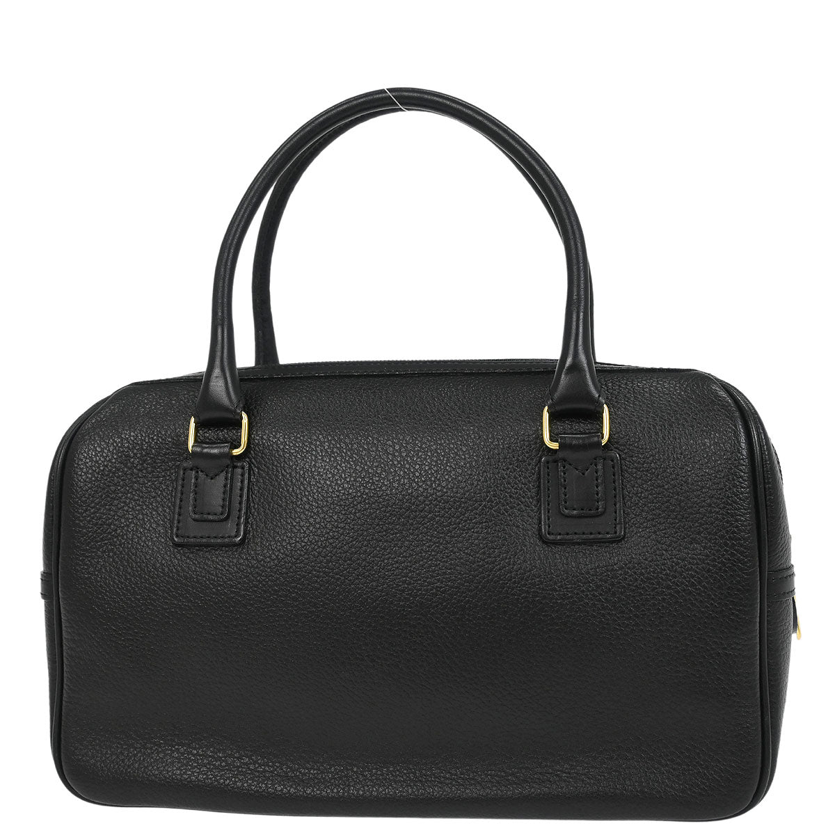 Burberrys Black Leather Handbag