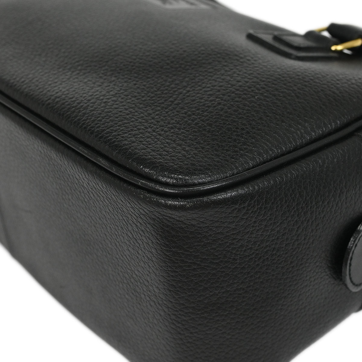 Burberrys Black Leather Handbag
