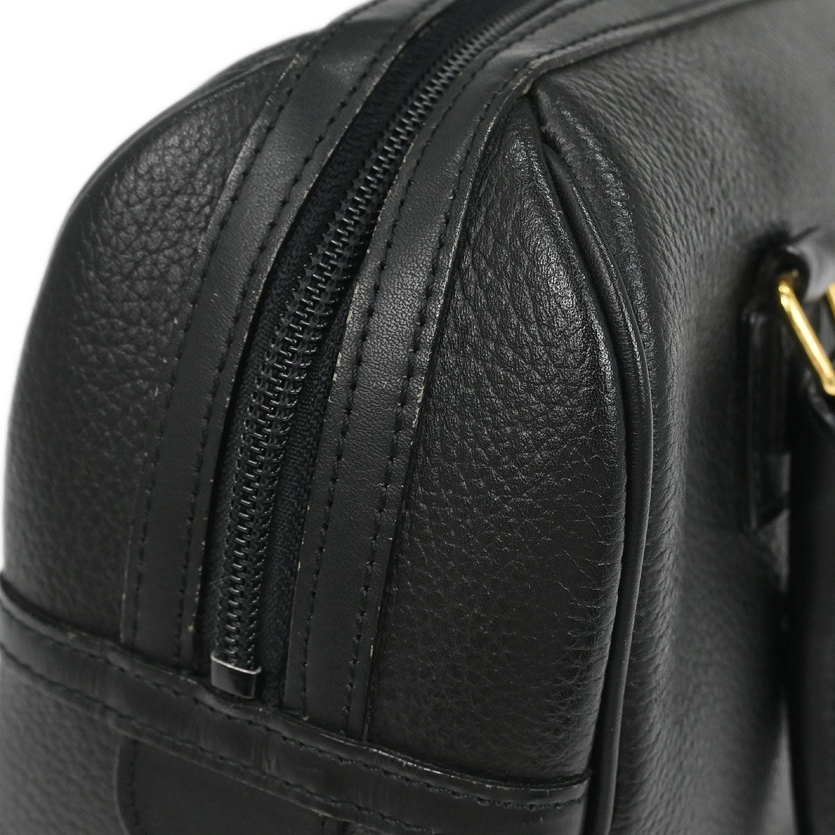 Burberrys Black Leather Handbag