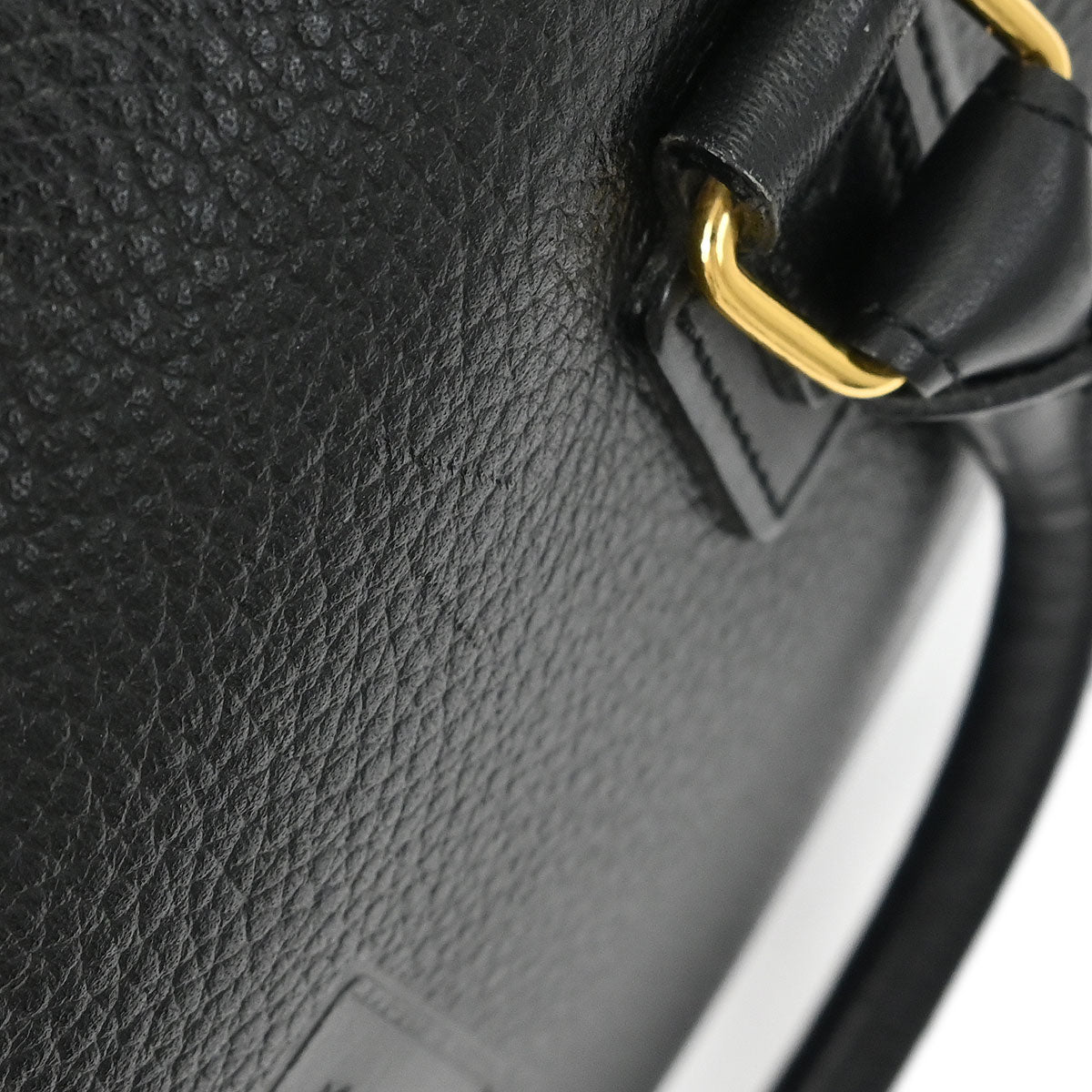 Burberrys Black Leather Handbag
