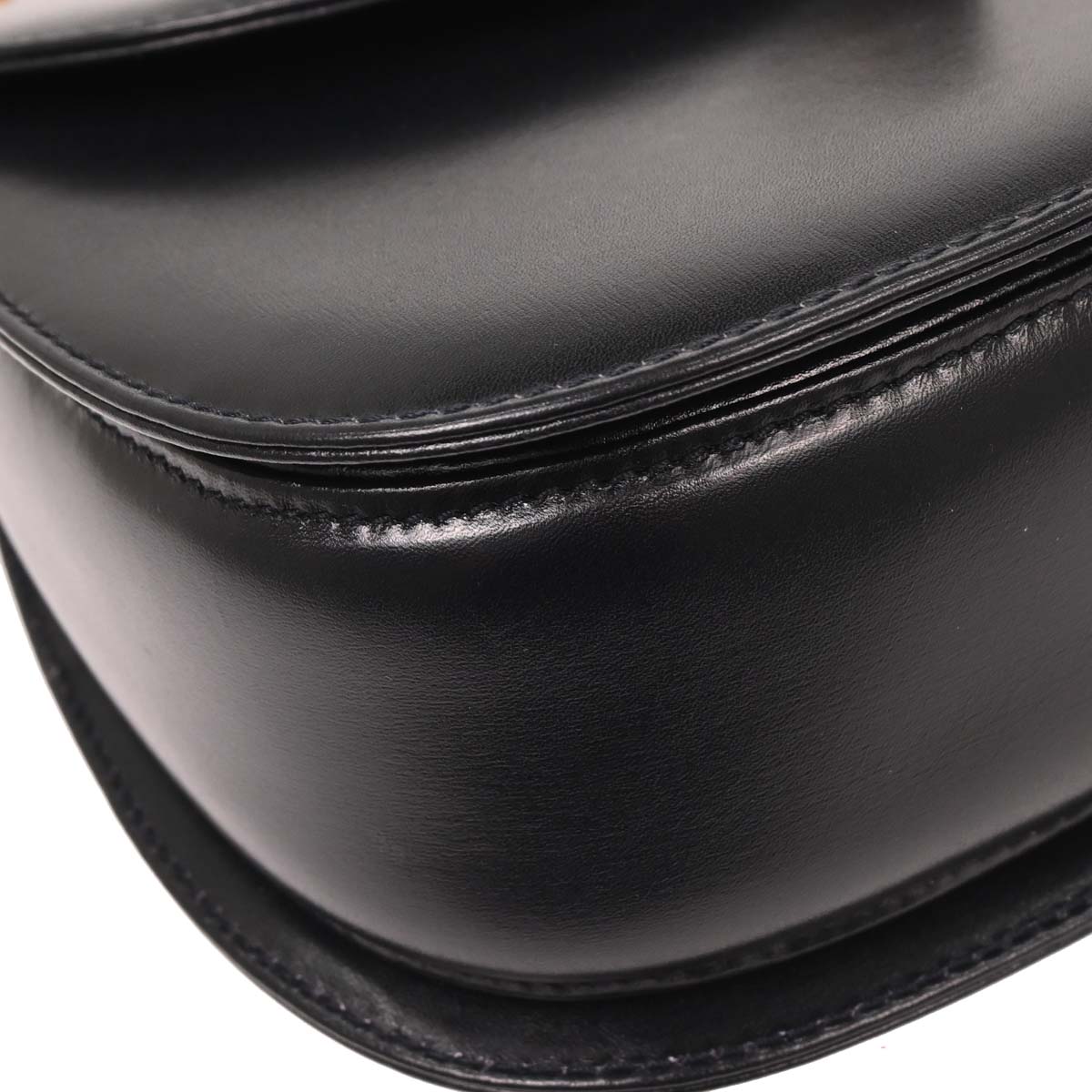 Gucci Black Bamboo 2way Shoulder Handbag