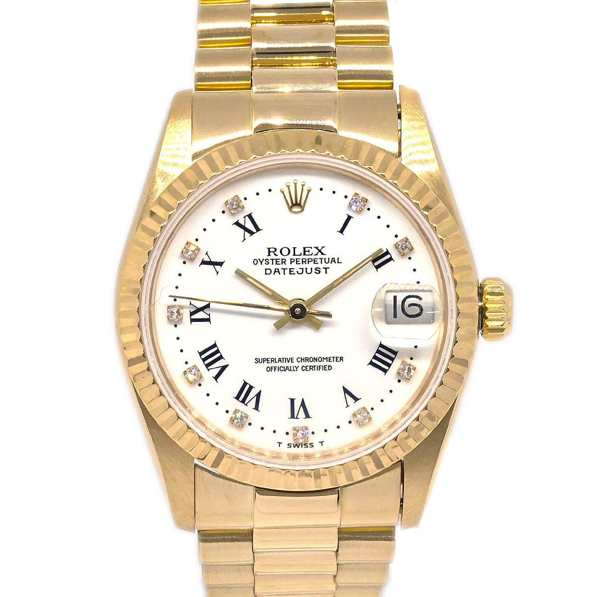 Rolex Ref.68278 Oyster Perpetual Datejust 31mm Self-winding Watch 18KYG