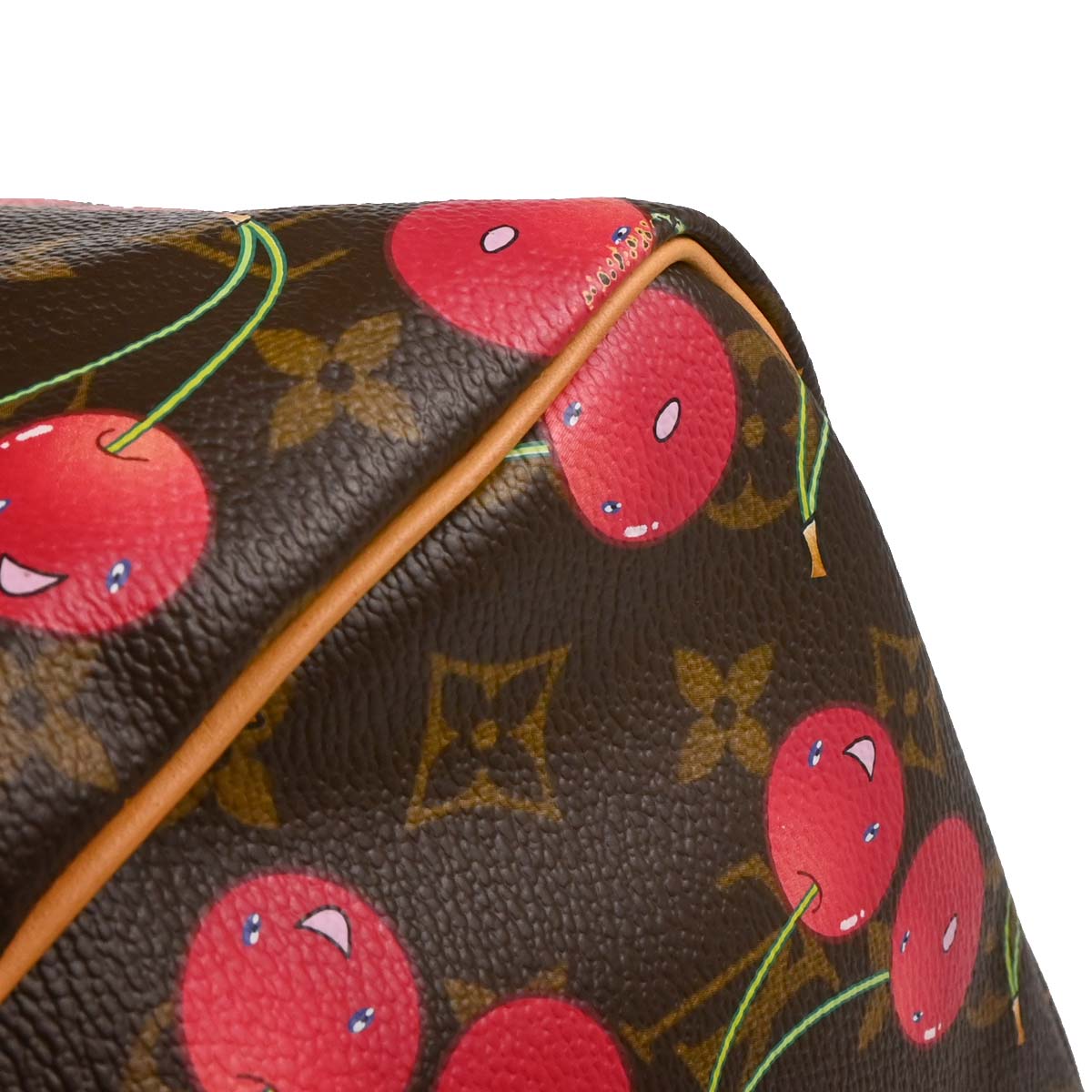 Louis Vuitton 2005 Monogram Cherry Keepall 45 Duffle Handbag M95011