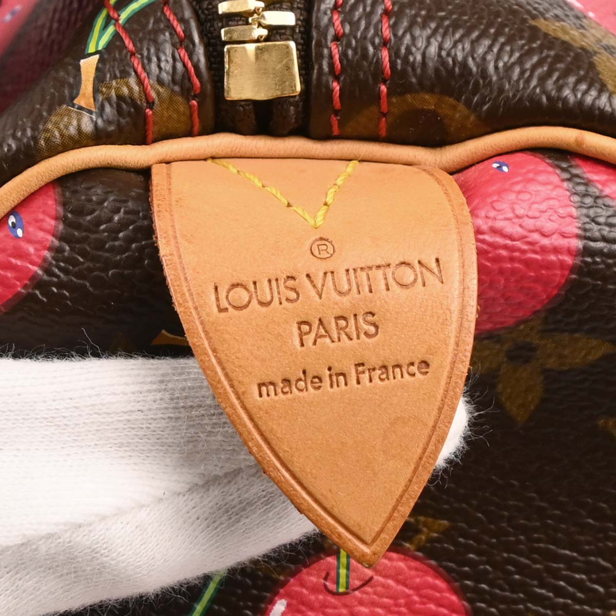 Louis Vuitton 2005 Monogram Cherry Keepall 45 Duffle Handbag M95011