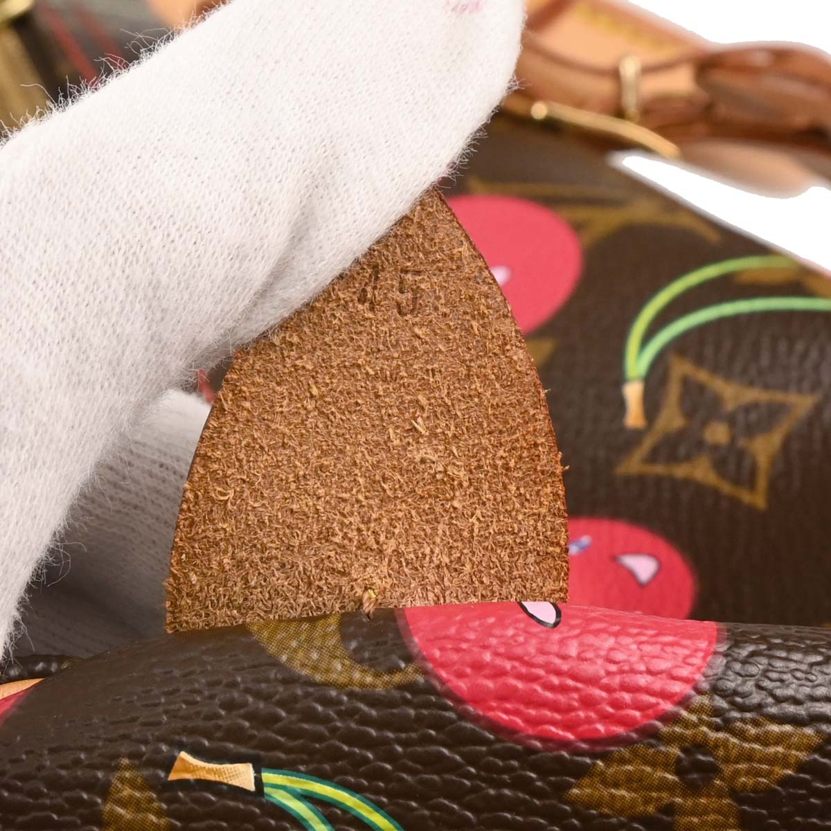 Louis Vuitton 2005 Monogram Cherry Keepall 45 Duffle Handbag M95011
