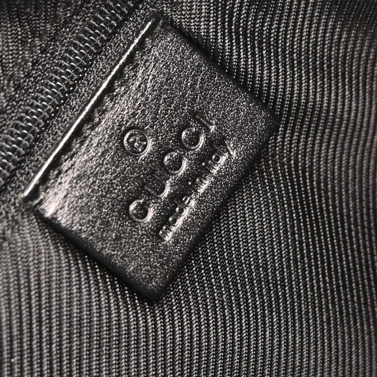 Gucci Black GG Jackie Hobo Handbag