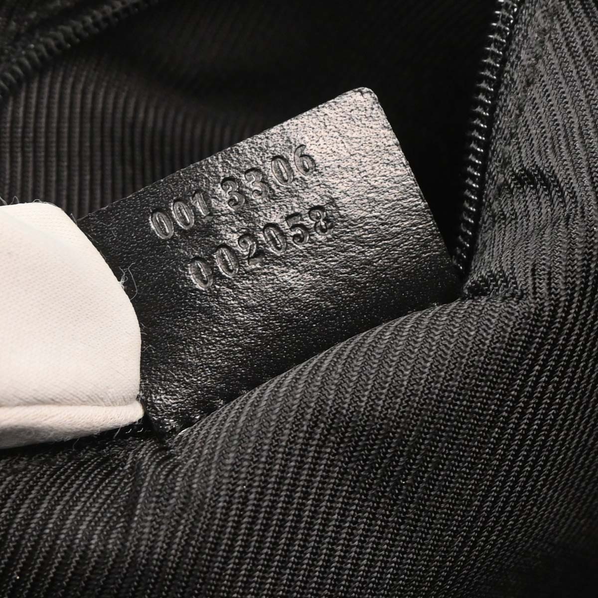 Gucci Black GG Jackie Hobo Handbag
