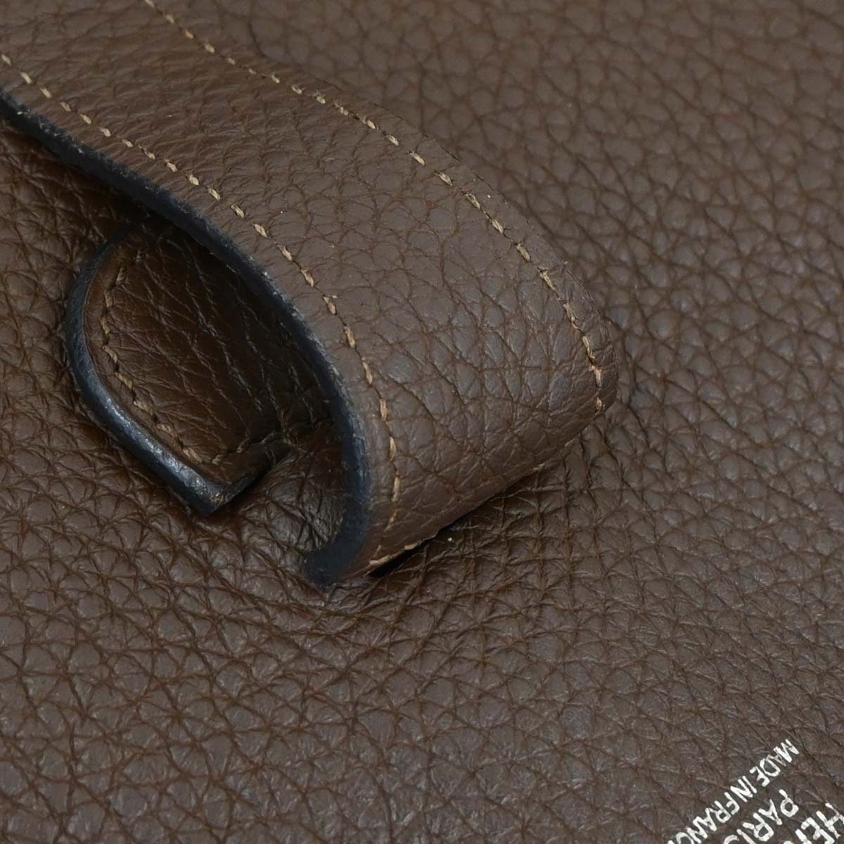 Hermes 2007 Ebene Taurillon Clemence Evelyne 2 GM Shoulder Bag