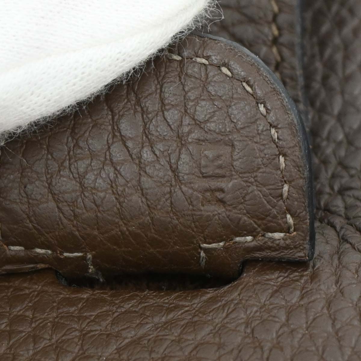 Hermes 2007 Ebene Taurillon Clemence Evelyne 2 GM Shoulder Bag