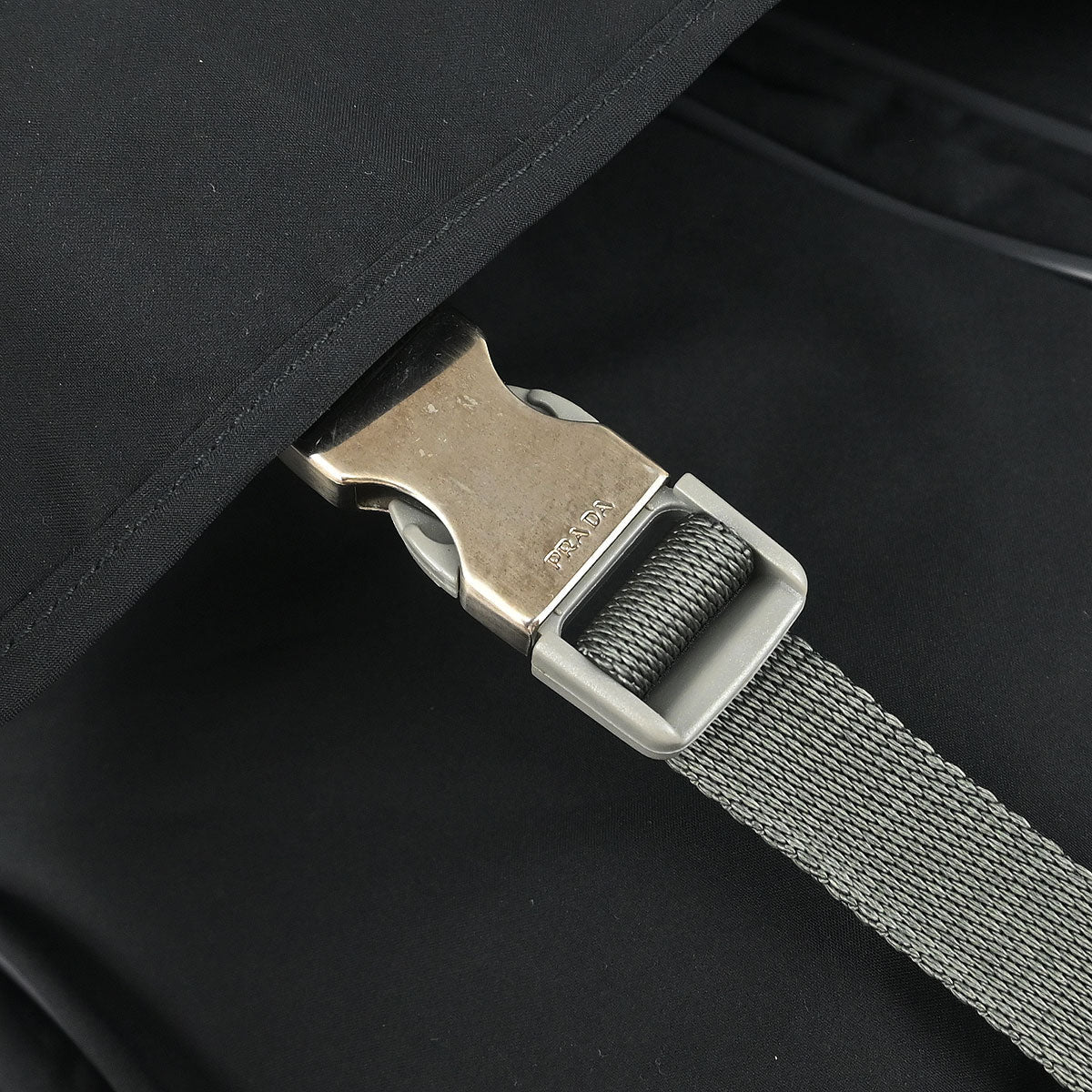 Prada Black Nylon Shoulder Bag