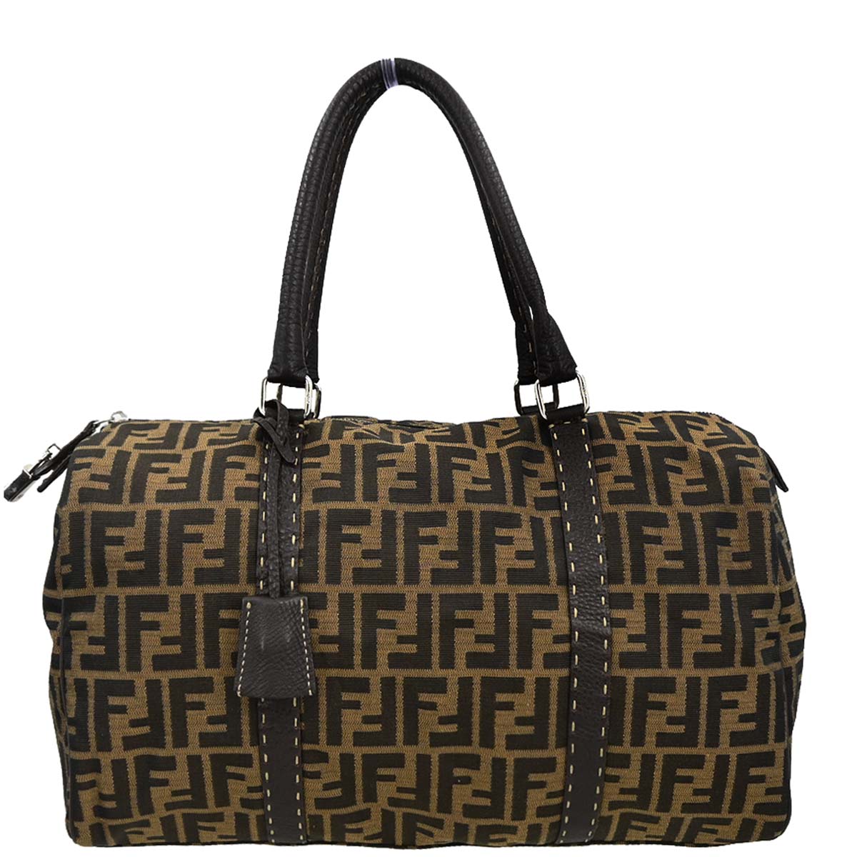 Fendi Brown Zucca Duffle Bag