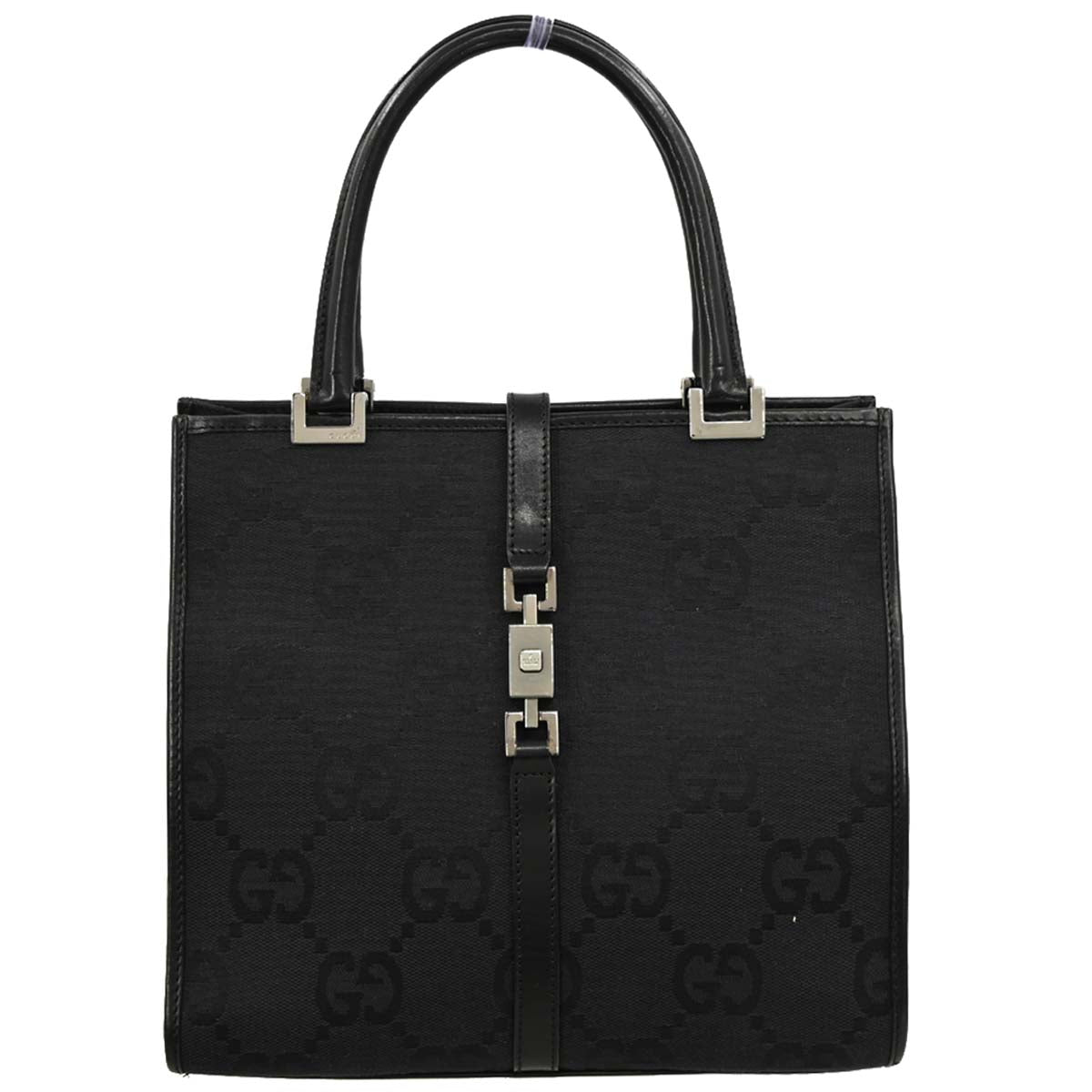 Gucci Black GG Jackie Handbag