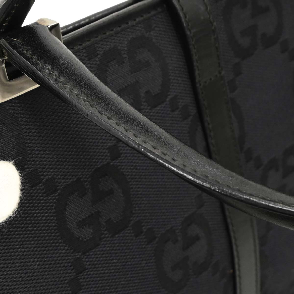 Gucci Black GG Jackie Handbag