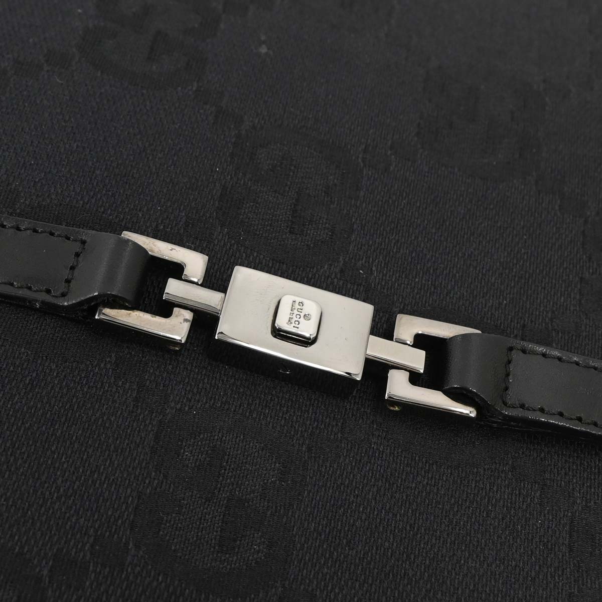 Gucci Black GG Jackie Handbag