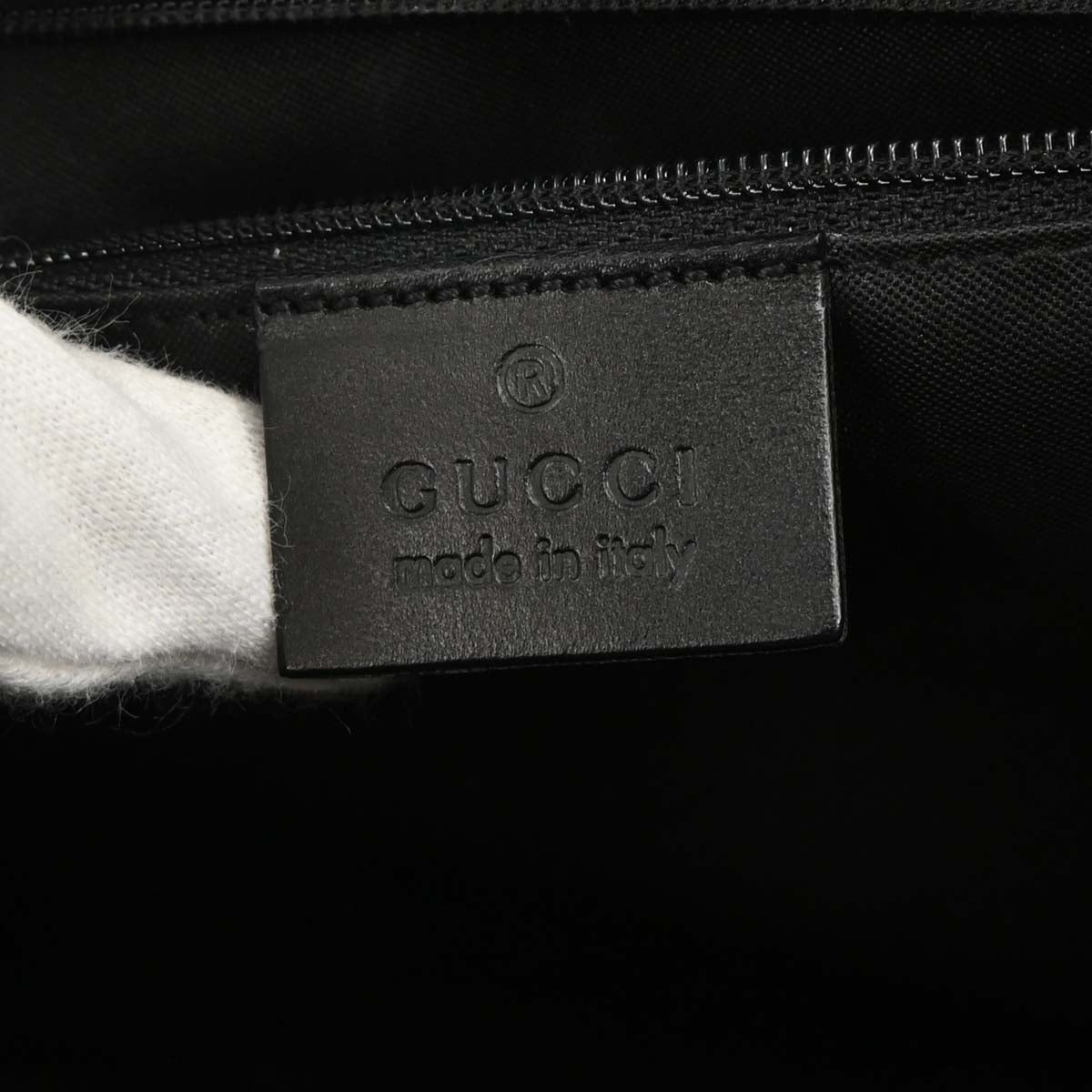Gucci Black GG Jackie Handbag