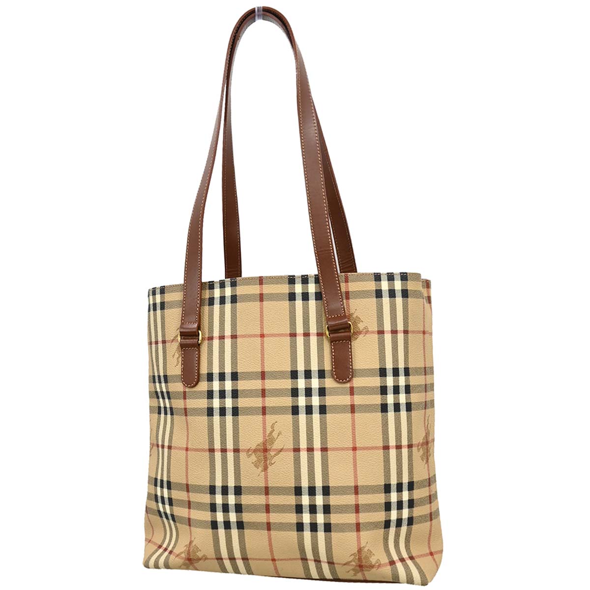 Burberry Beige House Check Tote Bag
