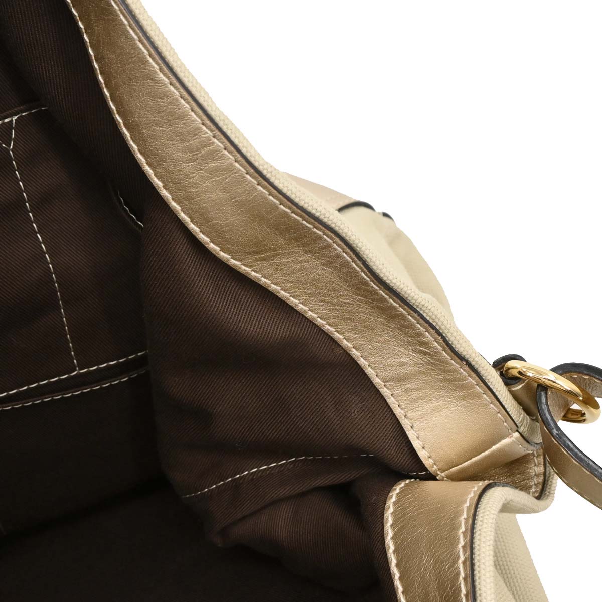 Loewe 2007 Beige Hobo Shoulder Bag