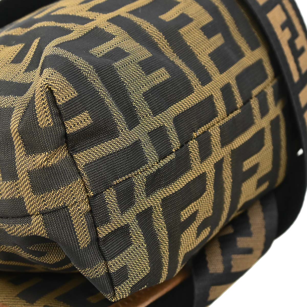 Fendi Brown Zucca Crossbody Bag