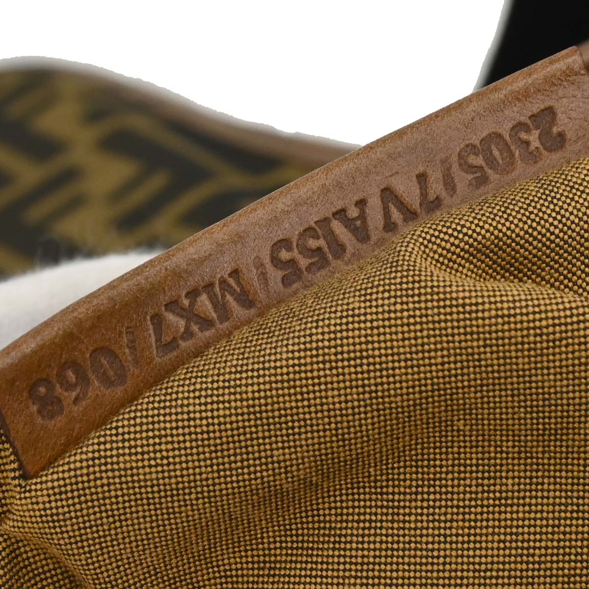 Fendi Brown Zucca Crossbody Bag