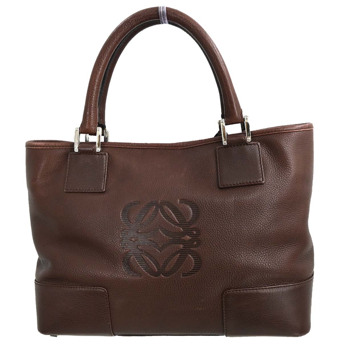 Loewe 2005 Brown Fusta 30 Tote Bag