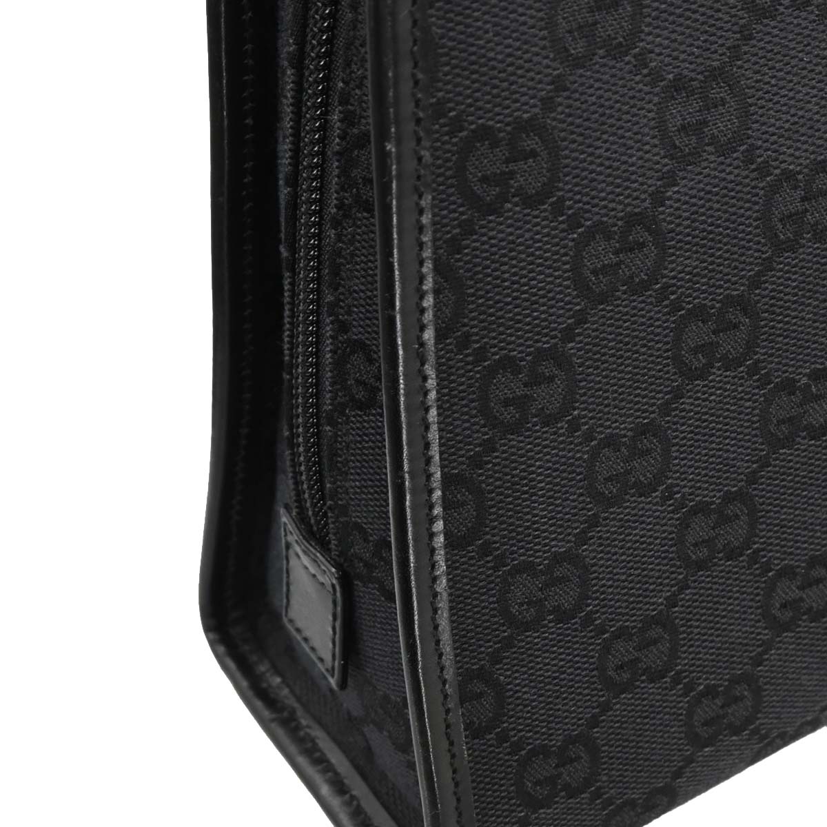 Gucci Black GG Jackie Handbag