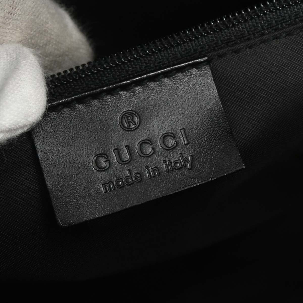 Gucci Black GG Jackie Handbag