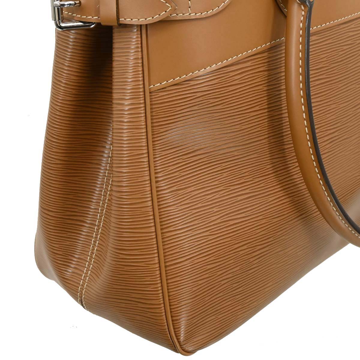Louis Vuitton 2006 Brown Epi Passy GM Tote Handbag M5925I