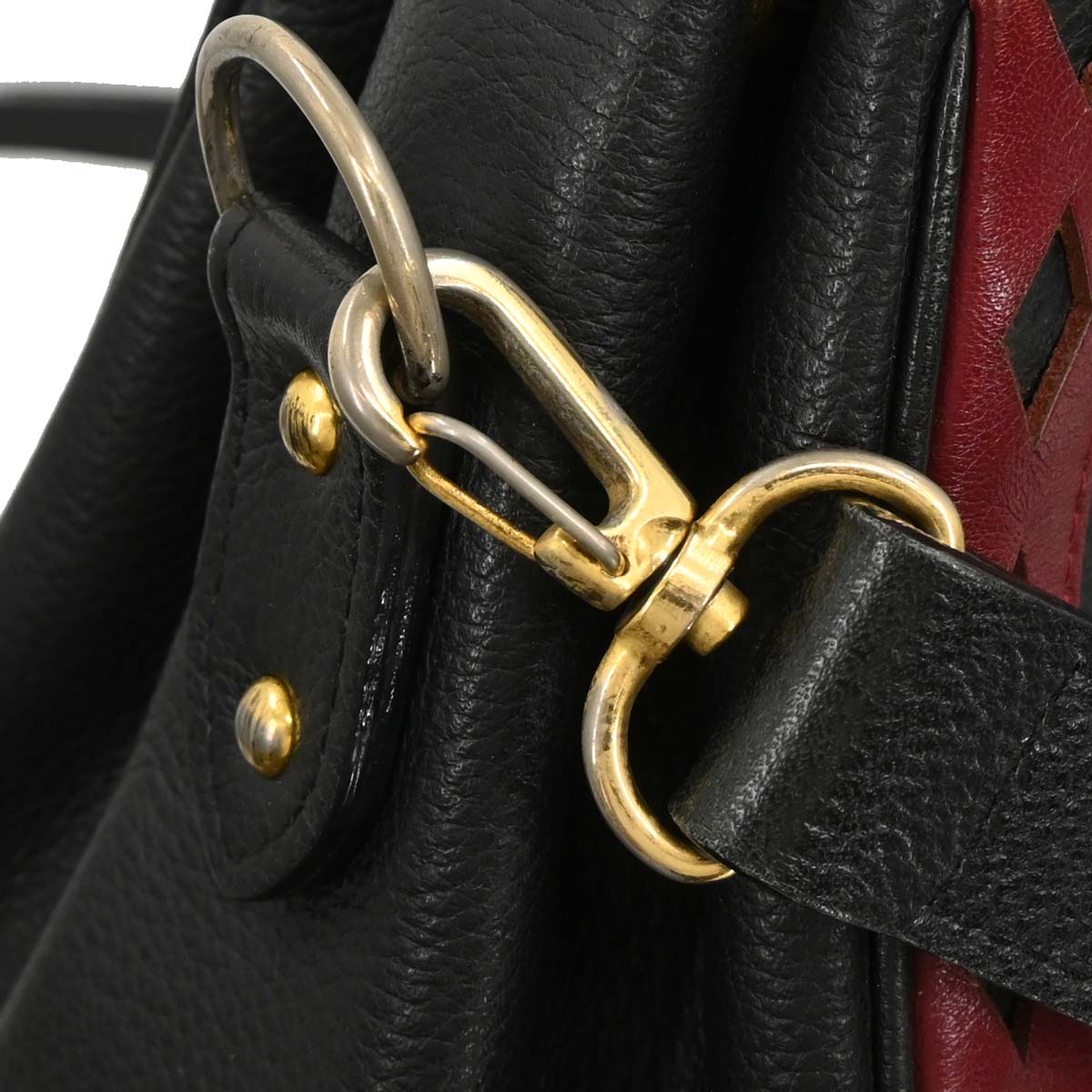 Yves Saint Laurent Black 2way Bucket Bag