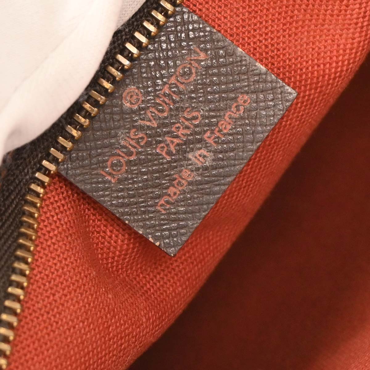 Louis Vuitton 1998 Damier Trousse Makeup Handbag N51982