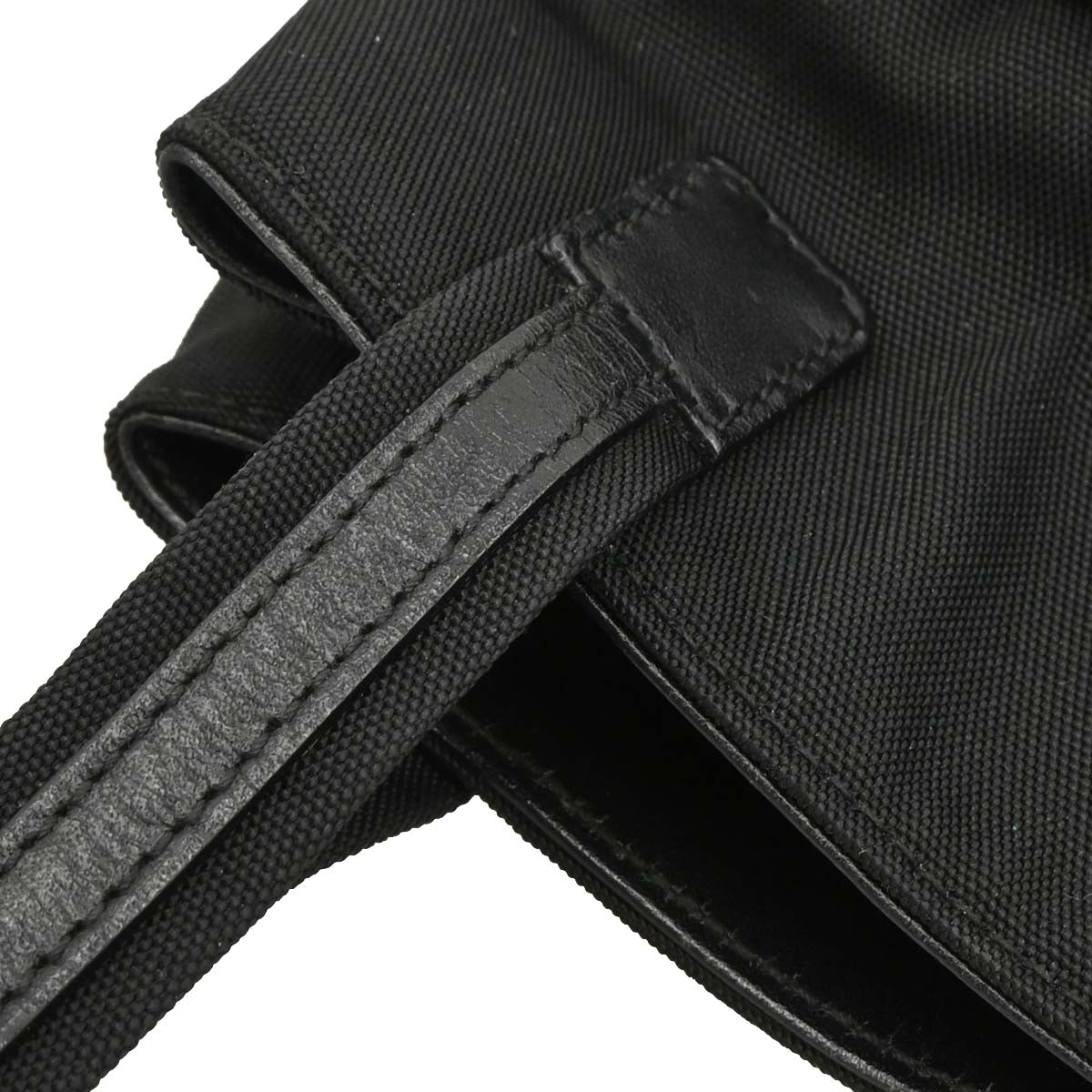Gucci Black Nylon Tote Handbag