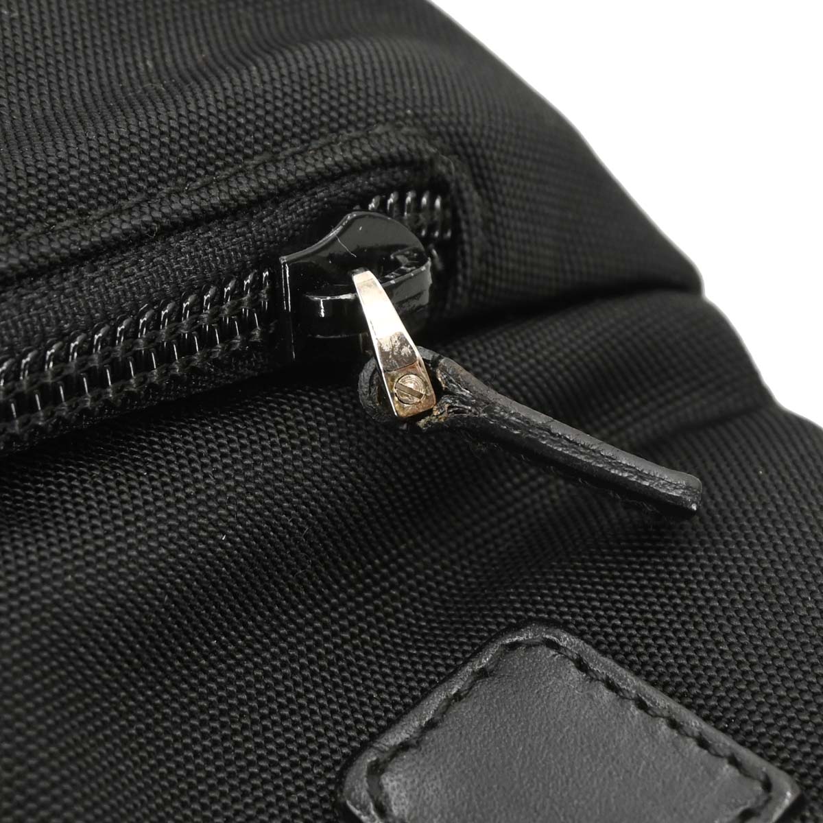 Gucci Black Nylon Tote Handbag