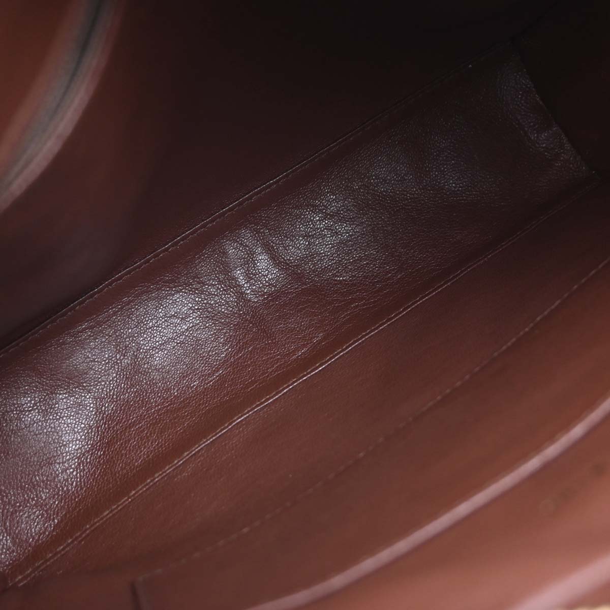 Chanel 1996-1997 Brown Lambskin Shoulder Bag