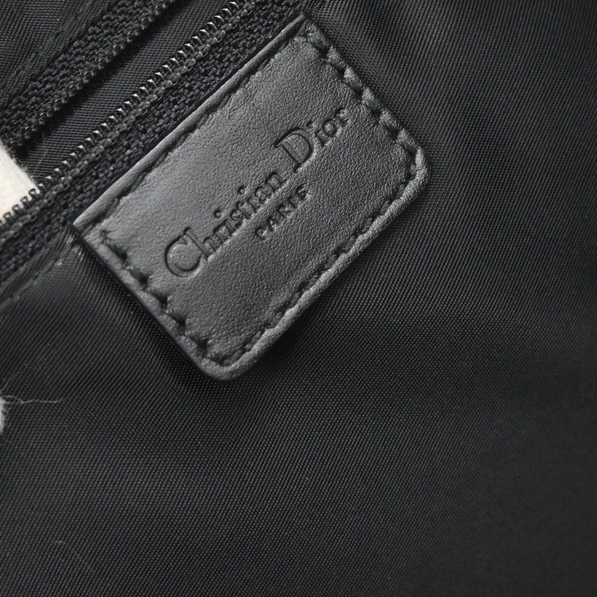 Christian Dior Black Trotter Street Chic Shoulder Bag