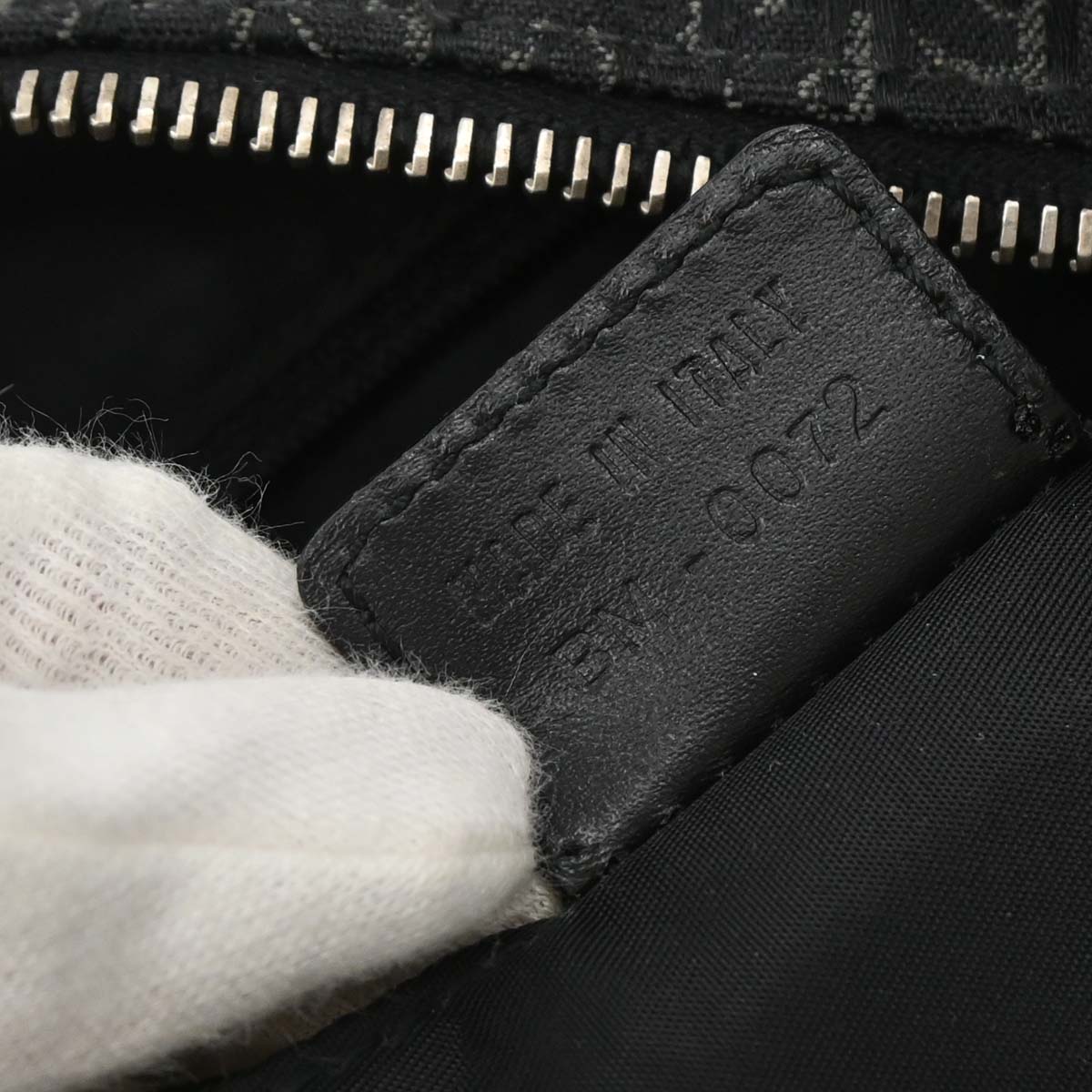Christian Dior Black Trotter Street Chic Shoulder Bag