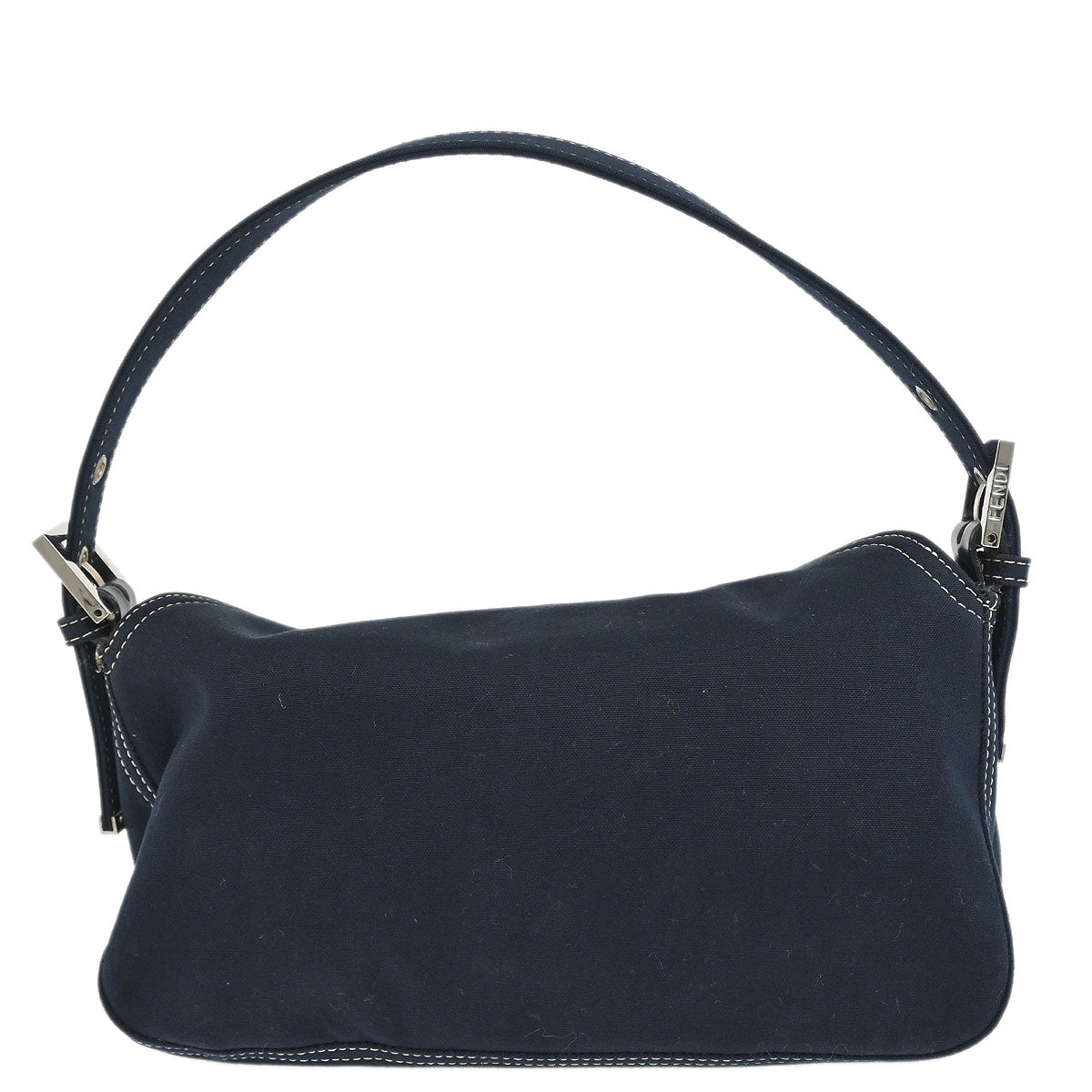 Fendi Navy Canvas Handbag