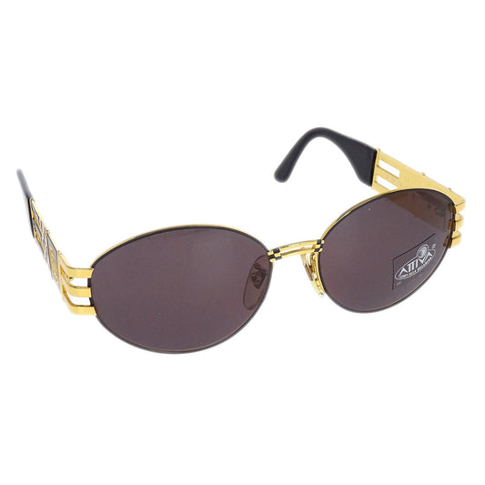 Fendi Sunglasses Eyewear Brown Gold Small Good
